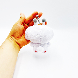Personalizada OME suave perro animales de peluche Kpop 10cm peluches ídolo coreano juguetes muñecas con llavero - Product Image 5