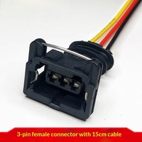Konektor sensor colokan injektor bahan bakar otomotif 2p3p4p kabel harness konektor jantan dan betina 2-core 3-core 4-core