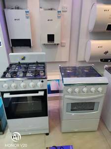 موقد غاز بـ 5 شعلات مع فرن، سعر منخفض، فرن حراري قائم بذاته، طباخ غاز عالي الجودة مع فرن وشواية، قطع غيار مجانية - Product Image 6