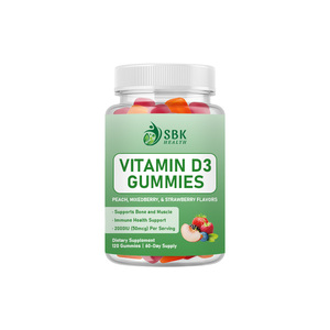 Gomitas de Vitamina D3 de Alta Calidad con Carbohidratos Totales, Potente Limpieza Corporal Diaria, Sabor Delicioso, Gomitas de Apoyo Inmunológico - Product Image 1