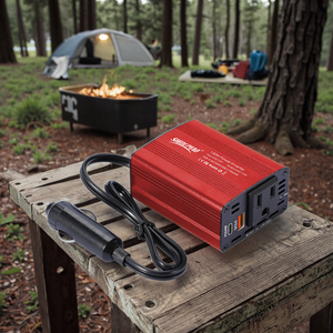 Inversor de Potência de Onda Senoidal Modificada de 150W, Conversor de Acendedor de Cigarros para RV, Carregador de Bateria para Carro - Product Image 1