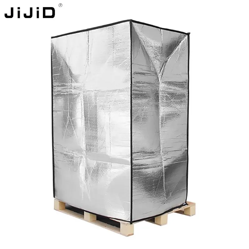 JiJiD, водонепроницаемая теплоизоляция, алюминиевая фольга, Epe, воздушно-пузырьковая крышка поддона для транспортировки