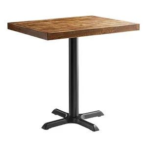 Mesa de Madera de 24 Pulgadas de Alto, Estilo Rústico, para <span class=keywords><strong>Pub</strong></span> Irlandés, Cafetería, Restaurante - Product Image 2