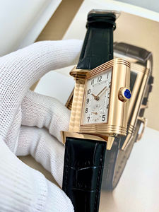 Reloj Mecánico de Lujo con Diseño Personalizado, Correa de Cuero Unisex, Estilo Retro Elegante y Eterno, Movimiento Shanghai, Esfera con Agujas y Tapa Abatible - Product Image 3