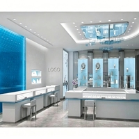 Vitrine de présentation de bijoux de luxe en cristal pour les 500 plus grandes entreprises mondiales – Fabrication sur mesure