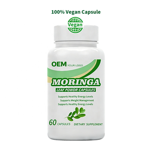Cápsulas de Extracto de Moringa Vegana 100% a Base de Plantas, Cumple con las Normas de la UE, Etiquetado y Empaquetado Personalizados, Suplemento Apto para Veganos - Product Image 6