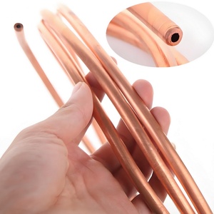 Tube en cuivre en spirale de haute qualité 1/2'' 1/4'' 5/8'' 3/8'' pour climatiseur, tuyau en cuivre HVAC, tube en cuivre en spirale - Product Image 2