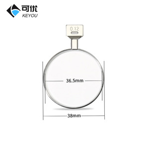 Lente de Metal Keyou con Anillo de 38 mm, Lente Óptica de Doble Propósito con Índice de Refracción Alto 1.56 para Corrección Visual - Product Image 1
