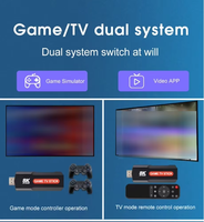 Console de jeu X2 PLUS, stick de jeu rétro pour TV, 4K, 2.4G, double manette sans fil, 64 Go, consoles de jeux vidéo, 30000 jeux pour PSP PS1