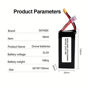 Batería para Dron FPV 6s, Batería Lipo de 22.2V /9000/9500/10000mAh para Dron Multieje FPV - Product Image 2