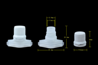 Bouchon verseur en plastique de haute qualité, couvercle torsadé 11 mm pour détergent lessive et après-shampoing, emballage souple