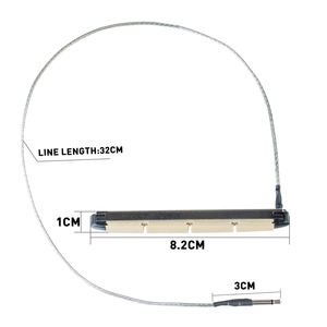 Microphone piézoélectrique céramique NAOMI sous le pont pour instruments à cordes pour <span class=keywords><strong>UBass</strong></span> à 4 cordes - Product Image 2