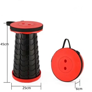 Taburete portátil grueso Hocker Heces diseño retráctil plegable mejorado para actividades al aire libre pesca senderismo y fiestas de barbacoa - Product Image 5