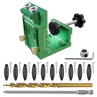 Guide de positionnement réglable pour perceuse à bois en alliage d'aluminium, outil de perçage d'angle à 15 degrés pour menuiserie, aide au perçage pour foret de 9 mm