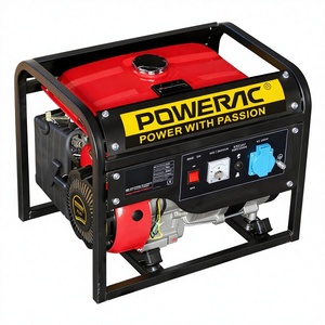 Hot Sale High Quality Portable 22V 120V 1500W 4-Stroke Lightweight <b>Gasoline</b> <b>Generator</b> POWERAC PR1300-S - Product Image 4