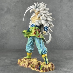 Figurine d'action Goku Super Saiyan 5 à cheveux blancs de 25 cm, Dragon Ball Super, collection d'anime, modèle en PVC, jouets - Product Image 3