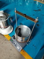 Máquina Agitadora de Tamices de Laboratorio Eléctrica para Análisis de Tamaño de Partículas, Tiempo y Amplitud Ajustables, para Pruebas de Suelo y Agregados
