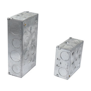 <span class=keywords><strong>Caja</strong></span> de Conexión Eléctrica Metálica Cuadrada de Acero Galvanizado de <span class=keywords><strong>10x10</strong></span>, 8x8, 4x4 - Product Image 5