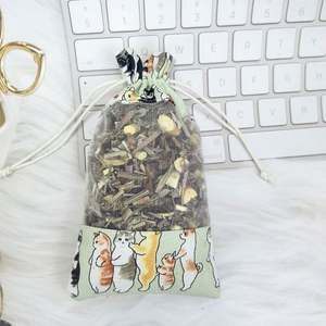 Sachet anti-moustiques portable en coton semi-ouvert, personnalisable, nouveau motif dessin animé, à l'armoise et aux herbes, avec logo chinois - Product Image 4