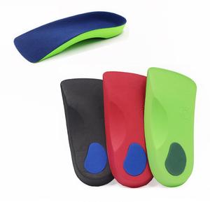3/4 Eva Unisex Sports Insole High Arch Orthopedic Cushion Insole with OEM Logo Printed 1000 Pairs <b>Polybag</b> Free Samples - Product Image 6