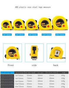 Venta caliente Probon Steel Tape Meter Grado industrial ABS Case Múltiples tamaños Calibración clara - Product Image 2
