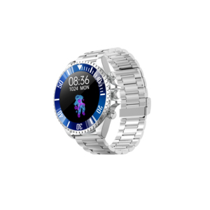 สมาร์ทวอชสำหรับเล่นกีฬาพร้อมจอแสดงผล IPS สายเหล็กตรวจวัดสุขภาพและแสดงการโทรเครื่องติดตามการนอนหลับใช้ได้กับ iOS แอนดรอยด์ - Product Image 5