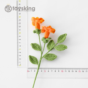 Cành hoa lingxiao có sự ngưỡng mộ uy nghi của ngôn ngữ hoa Ngày nhà giáo ngày của mẹ để gửi người lớn tuổi sợi - Product Image 5