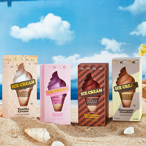 Cherry Vanilla Chocolate <span class=keywords><strong>Coco</strong></span> 100mL Spray corporal inspirado en helado para mujeres Fragancia de larga duración en una bonita botella de Cono - Product Image 2