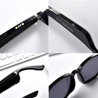 Lunettes de soleil polarisées sans fil intelligentes de style designer 2025 en TR90 avec protection UV pour la conduite et le sport unisexe
