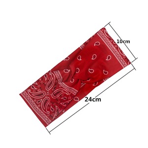 Diadema deportiva elástica, diademas anudadas de giro suave, estampado de entrenamiento de Yoga diario, bandana ancha, diademas con nudo, banda para el pelo envolvente para la cabeza - Product Image 3