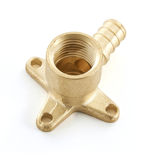 Raccordi per Tubi Idraulici in Ottone Senza Piombo, Raccordo PEX a Goccia, Gomito a Montaggio a Parete, Connettori per Tubi dell'Acqua in Rame Resistenti all'Erosione - Product Image 3