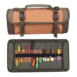 Customized Wholesale Portable Oxford Car Hanging <b>Tool</b> Canvas <b>Roll</b> up <b>Bag</b> for Car Motorcycle - Product Image 1