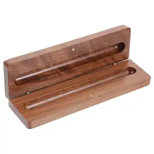 光泽木笔礼品盒钢笔收纳包装盒包装礼品盒钢笔展示木制首饰盒