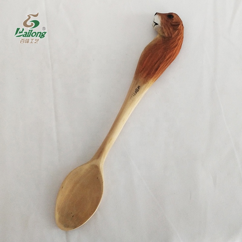 spoon bird animal art recycled