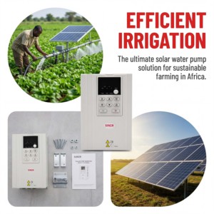 Variador de Frecuencia AC para Bombeo de Agua de 200 kW, Inversor para Bomba Solar de 260 HP, Pantalla LED, Bomba Sumergible, 50/60 Hz, <span class=keywords><strong>SINCR</strong></span> SV200A - Product Image 4