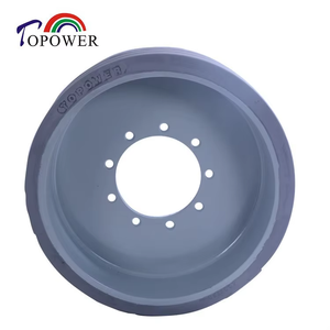 Meilleurs prix, excellente qualité, pneus pour plateforme élévatrice à ciseaux industrielle Topower 600*190 pour camions - Product Image 2