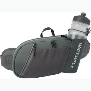 Ceinture de course à pied avec porte-bouteille d'eau, sac banane réfléchissant pour homme et femme, échantillon gratuit - Product Image 1