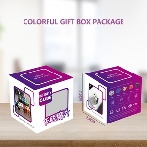 EN71 Giocattoli Antistress in Lega di Alluminio, Cubo Magico Infinity Flip, Gioco Puzzle per Feste, Giocattolo Sensoriale - Product Image 5