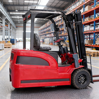 Chariot élévateur électrique 3 points à configuration personnalisable, chariot élévateur à batterie pour travail sur palettes en usine en intérieur
