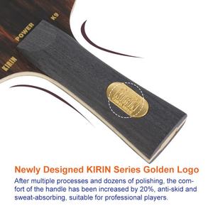 Raquette de tennis de table d'entraînement en fibre de carbone 9 couches OEM à prix d'usine avec caoutchouc à picots pour le ping-pong - Product Image 2