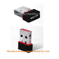 Mini USB WiFi adaptador 150Mbps adaptador Wi-Fi para PC USB Ethernet WiFi Dongle 2,4G tarjeta de red Antena Wi Fi receptor