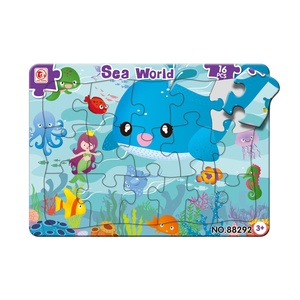 Rompecabezas de Dibujos Animados Personalizado de Marco Pequeño de 16, <span class=keywords><strong>24</strong></span>, 48 <span class=keywords><strong>Piezas</strong></span>, Juego de Rompecabezas Infantil Económico en Inventario - Product Image 3