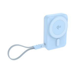 SICI S104 15W PD 10000mAh Magnetische Kabellose Ladestation Typ-C 2-in-1 Powerbank mit LED-Anzeige & Ständer (Qi2.0 Zertifiziert) - Product Image 3