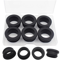 Bagues passe-câbles en caoutchouc silicone pour pare-feu automobile, protection de câbles, avec service de découpe pour trous de fixation