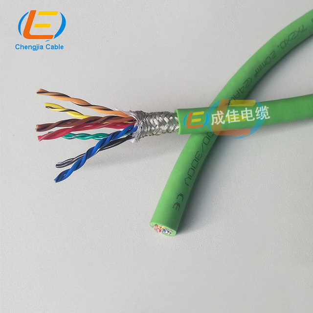 3 Core Flexible Cable 6 Corehigh Quality Customized New Products H07rh-f Rubber Cable Servo Motor Encoder Resolver Hybrid Cable