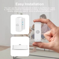 Tuya WIFI 90 °   Détecteur de mouvement corporel intelligent sans fil, système de sécurité domestique avec application Smart Life pour surveillance à distance