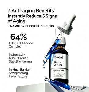 Suero Profesional de Péptidos de Cobre GHK-Cu para Resultados Avanzados Antiarrugas y de Recuperación Intensiva de la Piel, Innovador y de Alta Pureza - Product Image 1