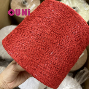 Hilo de Lino y Algodón de Alta Calidad de 3 Capas, con Lurex Dorado y Lentejuelas Pequeñas de 2mm y 3mm, Nuevo Hilo <span class=keywords><strong>en</strong></span> Venta - Product Image 3