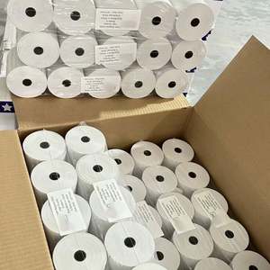 Rollo de Papel Térmico Directo de Fábrica 80mm 57mm para Cajas Registradoras, TPVs, Cajeros Automáticos y Recibos Bancarios para Cajeros y Banca, Directo del Fabricante - Product Image 2
