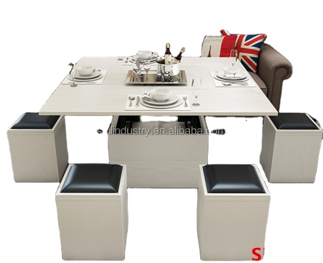 Multifunctional Folding Coffee Table
